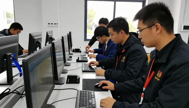 办公场所实录:自动化流水线系统技术注意事项